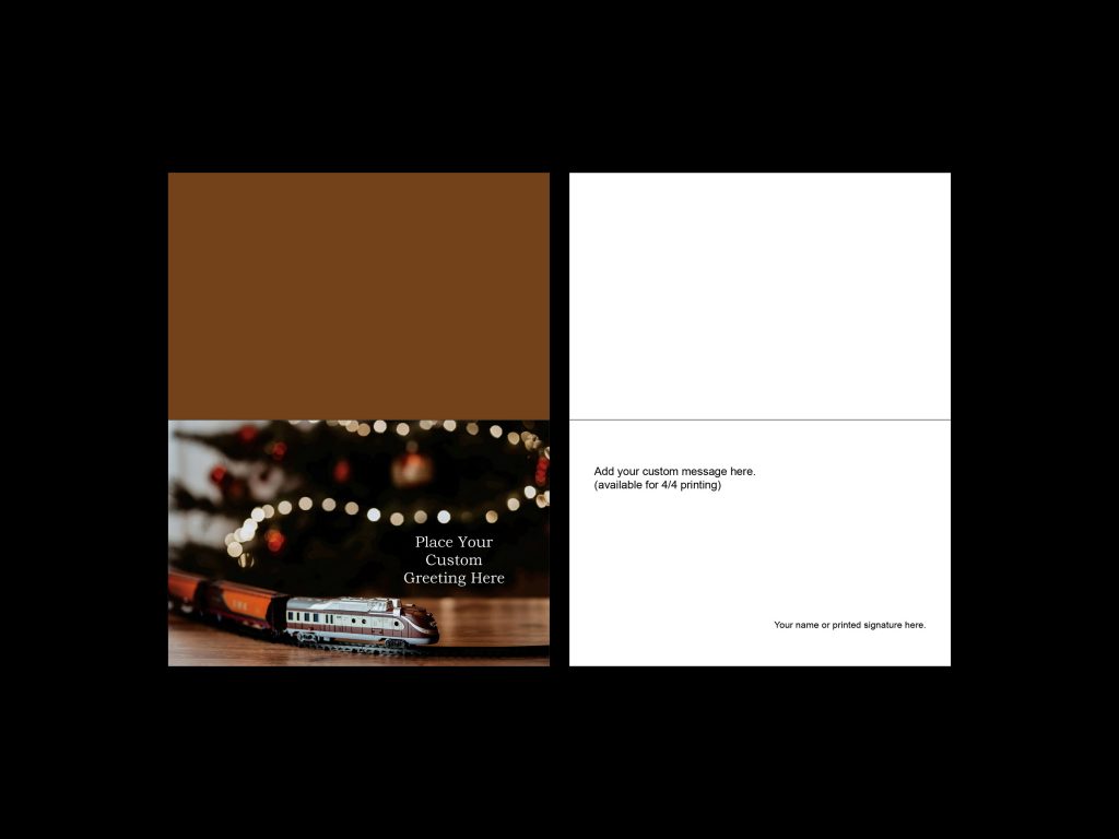christmas card landscape template 3