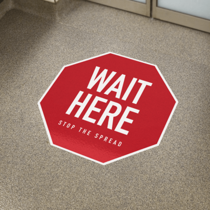 Carpet Vinyl - Floor Signs - Print Floor Stickers