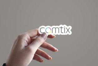 custom die cut stickers by comtix