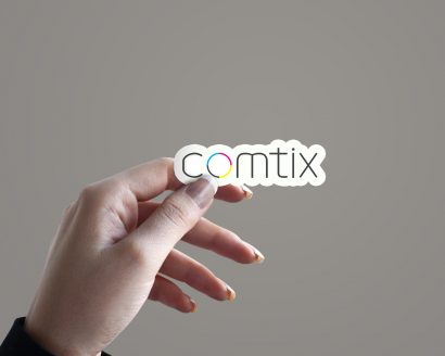 custom die cut stickers by comtix